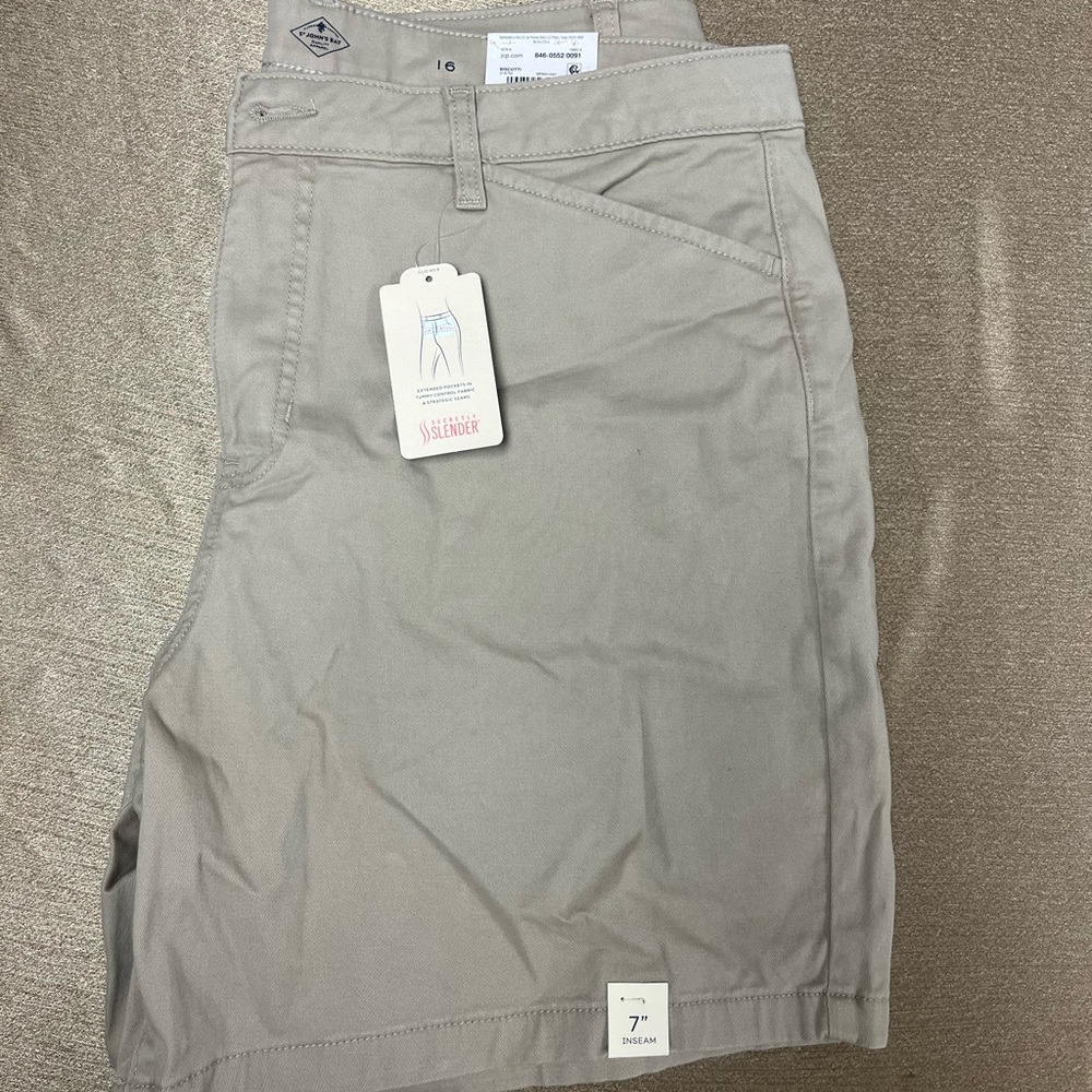 St. John's Bay Women's Khaki/Tan Shorts
